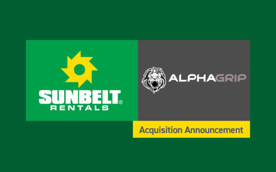 Alpha Grip joins the Sunbelt Rentals family