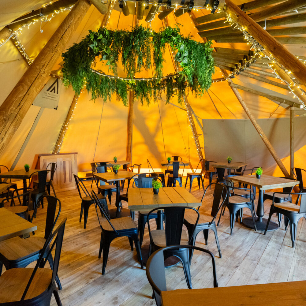 Tipi at Birchwood Park Warrington