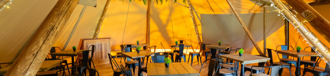 Tipi at Birchwood Park Warrington